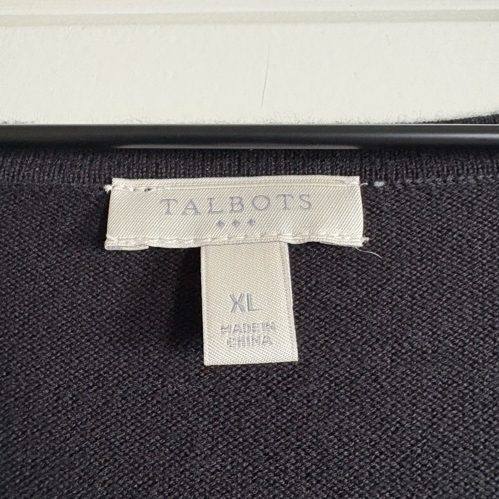 Talbots Factory Button Front Cardigan - Picture 4 of 5